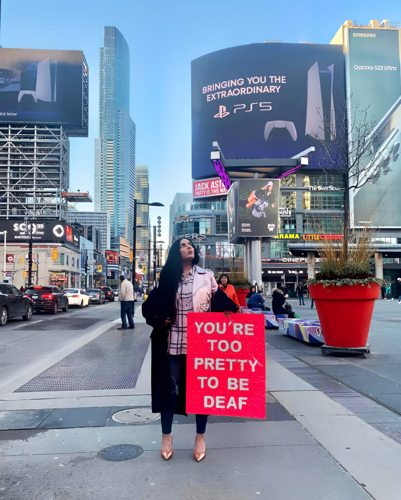 You're Too Pretty To Be Deaf